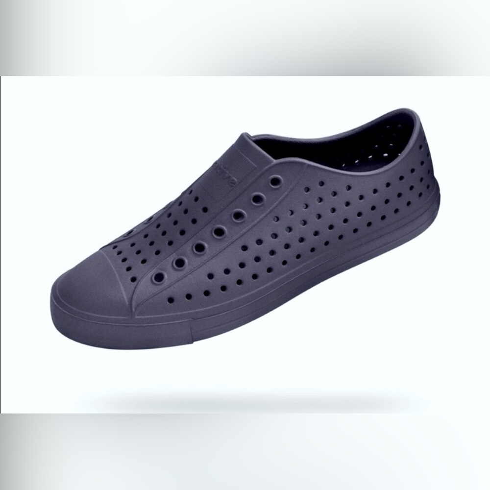 NATIVE JEFFERSON BLOOM ARCHIVE SHOE ONYX BLUE